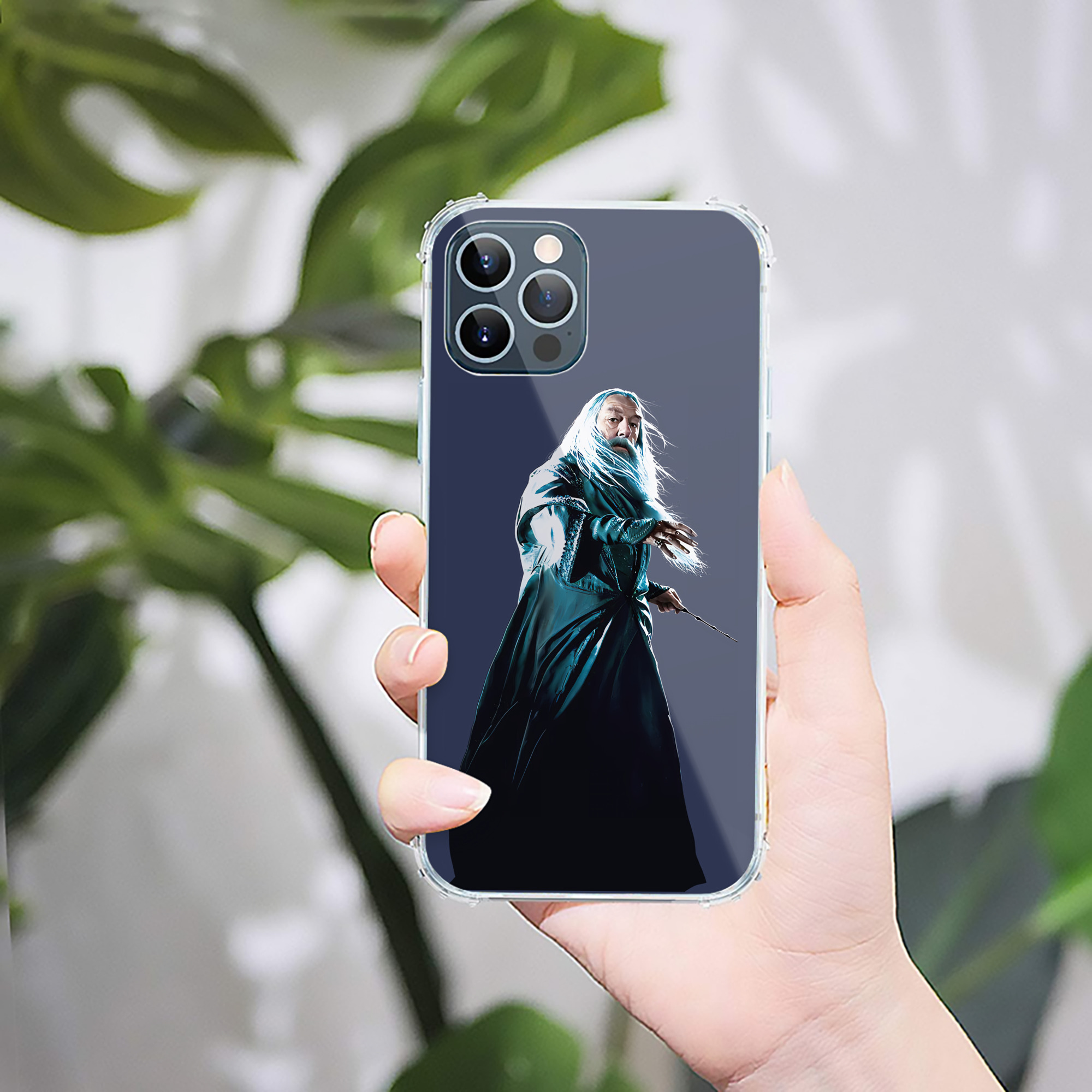 （画像用） Harry Potter ハリー・ポッターシリーズ 【iPhone 12シリーズ対応】透明スマホケース（クリアソフトケース）
